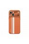 Apple iPhone 14 Compatible Case Rivon M-Safe Case (iPhone 17 Pro Max Appearance) Orange - 2