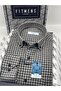 Classic Long Sleeve Winter 100% Cotton Checked Collar Buttoned Gift Boxed Men's Shirt Fs-003127 - Gray