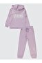 Girl's Basic 2-Piece Tracksuit Set |   2 Threaders - 2 Threaders Long Arm |   School Nursery and Daily Use - Lila