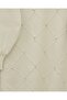 Stone Detailed Square Patterned Knitwear Tunic -Cream - 4
