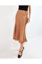 15806 Satin Skirt - M. Brown - 4