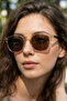 Polarized Unisex Sunglasses 1372 C2054 - Tr90 Flexible Durable Frame, Italian Varnish