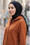 Hooded Button Cap 0201-08 Orange - 4