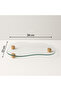 Decorative Wooden Ball Footed Curved Glass Presentation Rack/Organizer. - 3