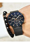 Black Straw Cord Men Wrist Watch Fm1697C-G