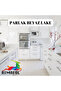 Glossy White Adhesive Kitchen Cabinet and Furniture Covering Foil 52 cm X 10 Meters - 5