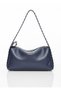 Women's Soft Leather Studded Detail Shoulder Bag - 4