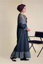 Embroidered and Tasseled Dress 4605 - 3