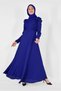 Fluffy and Stone Detailed Dress 4996 - 2