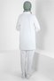 Quilted Detail Pants Suit 44186 - 3