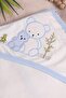 Teddy Soft Girl Boy Baby Towel Cotton Newborn Eraser Bath Swaddle Towel - 4
