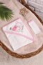 Teddy Soft Girl Boy Baby Towel Cotton Newborn Eraser Bath Swaddle Towel - 3