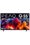 55Q80 55 inç 139 Ekran Dahili Uydu Alıcı Google 4K Ultra HD QLED TV