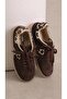 Nicole Genuine Suede Leopard Garnished Brown Women's Casual Sneakers - 5