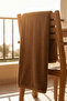 6-Piece Plain Brown Hand Towels - 50X90 Cm, 225 Gr, 100% Cotton, Spa and Hotel Towels - 4