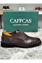 Genuine Leather Brown Handmade Classic Men's Shoes 213-01-E - 2