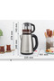 TTA5603 Paslanmaz Çelik Çay Makinesi Cam Demlikli Tea Maker - 3