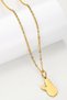 Christmas Necklace Snowman Charm Dangle Necklace - 4