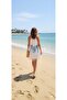 Sea Creatures Tied Strappy Pestemal Dress - 2