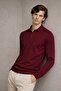 Men's Basic Casual 3-Piece Polo Neck Knit Sweater - 6