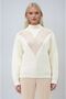 V Lace-Like Knit knitwear sweater 1368