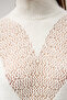 V Lace-Like Knit knitwear sweater 1368 - 8