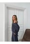 New Season Women's Modal Fabric Loose Off-Shoulder Blouse and Trousers Two-Piece Suit 0059 - 3