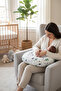 %100 Cotton Baby Nursing Support and Seat Cushion