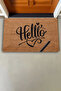 Hello Heart Welcome Welcome Door Mat 45x70cm - 2
