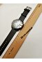 Men's Wristwatch... Black Strap... Black Color Case... Gold Circle Detail - 5