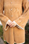 Biscuit Patterned Angora Soft Knit Cardigan - 4