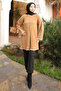 Biscuit Patterned Angora Soft Knit Cardigan - 2