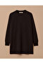 Plus Size Patterned Basic Knitwear Tunic - 5
