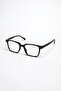 Unisex Vintage Blue Block Glasses - 2