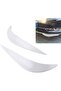 YU WELL Car Bumper Protection Guard Front and Rear Universal Car Bumper Guard White