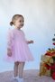 Baby Girl Children's Long Sleeve Winged Birthday Party Wedding Special Day Tulle Tutu Lined Princess Dress - 9