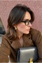 Classic Brown Unisex Drop Metal Sunglasses - 3