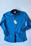 Turquoise Navy Detailed Children's Shirt - 3