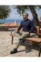 Men's Baggy Fit Pleated Fabric Trousers - 7
