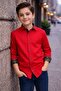 Pink Turquoise Detailed Children's Shirt - 2