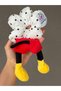Plush Fluffy Floral Satin Rubber Buckle - 3