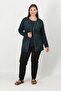 Thin Suit with Short-Sleeved Blouse Inside and Jacket 5201t - 4