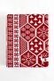 Destino Red New Year Christmas Patterned TV Blanket 130x170 2023 - 2