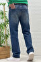 Men's Elastic Waist Casual Baggy Jeans - 7