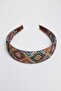 Triangular Detail Ethnic Patterned Crown - 4
