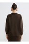 Vizyon New Season Crew Neck Oversized Women's Knitwear Sweater - 4