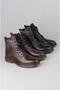 Select 1034 genuine leather men's postal boot coffee - 8
