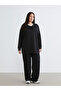 Lcw Everyday Black High Neck Women's Sweatshirt Tunic - 2