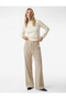 Regular Fit Long Sleeve Lightweight Stand Collar Knitwear Sweater - 2