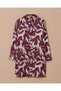 Plus Size Patterned Shirt Tunic - 4